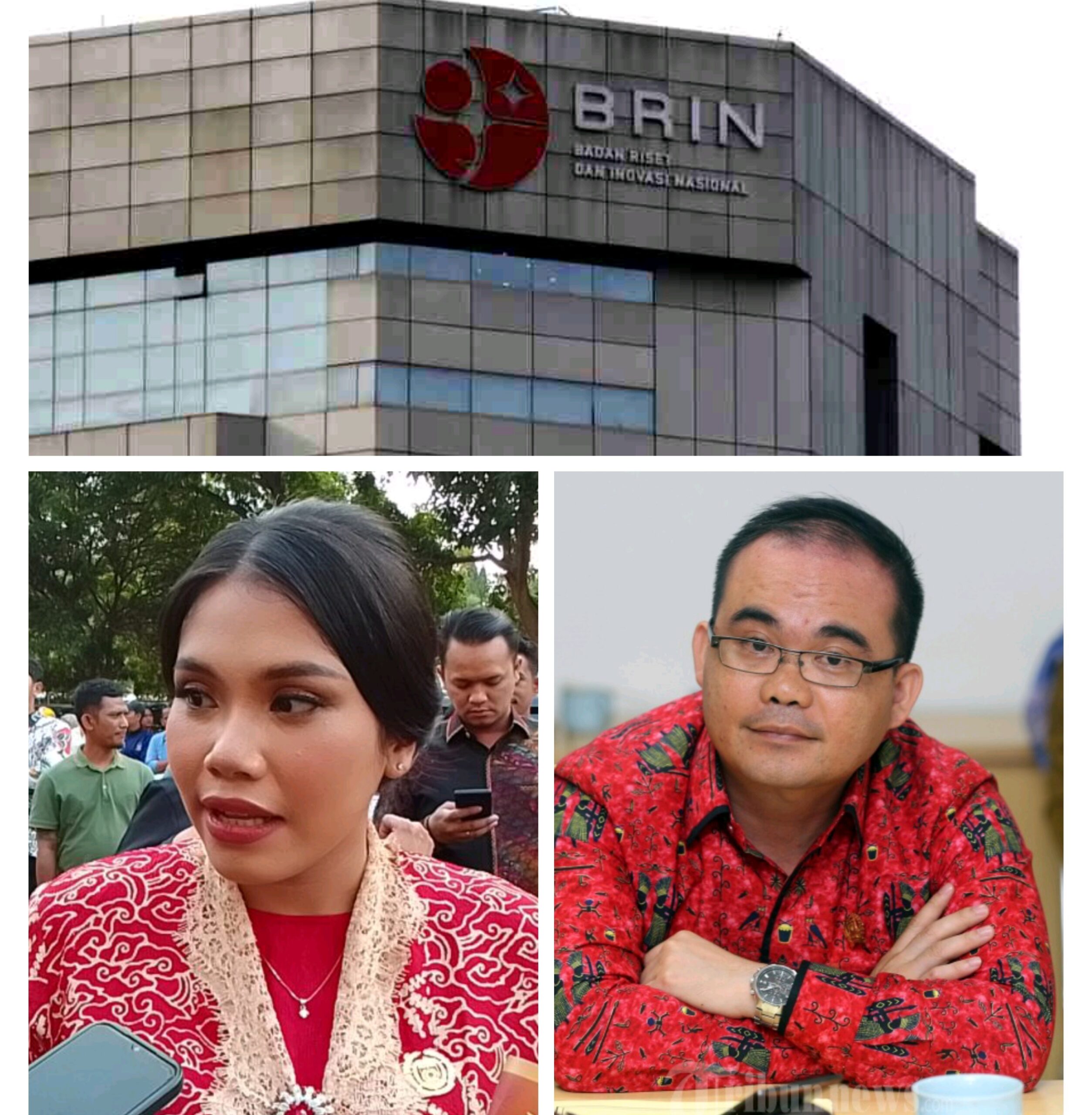 Kantor BRIN, Gesuri, dan Yeremia (Foto Istimewa)